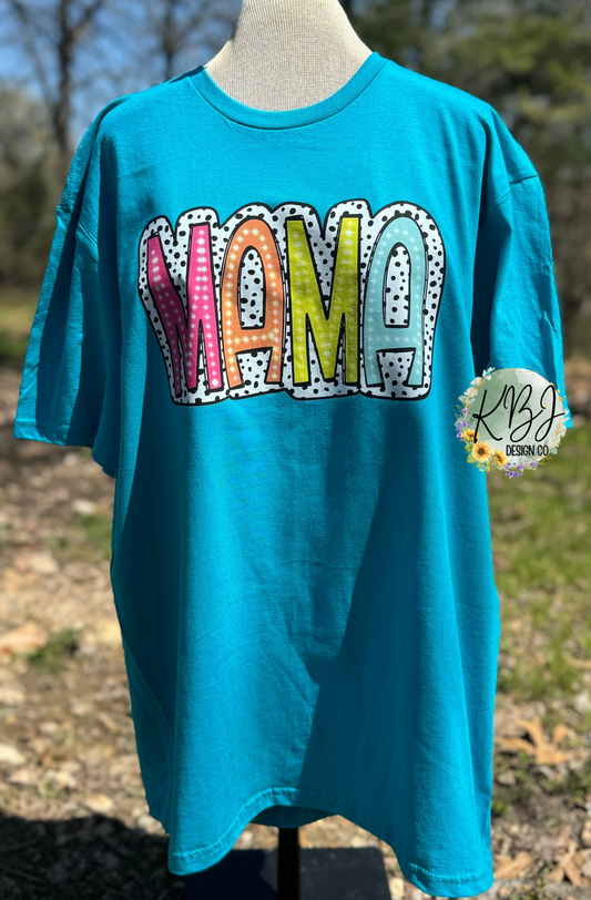 Colorful Mama Tee