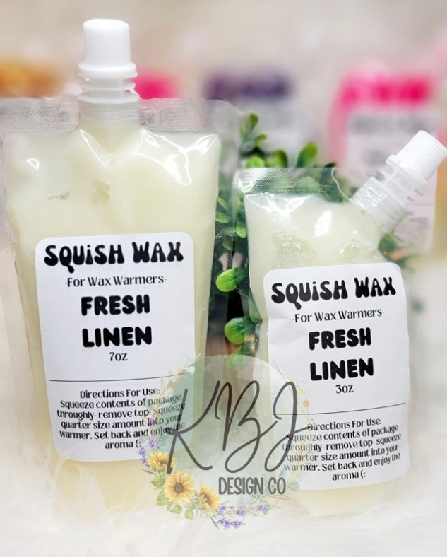 Fresh Linen Squish Wax - 3oz