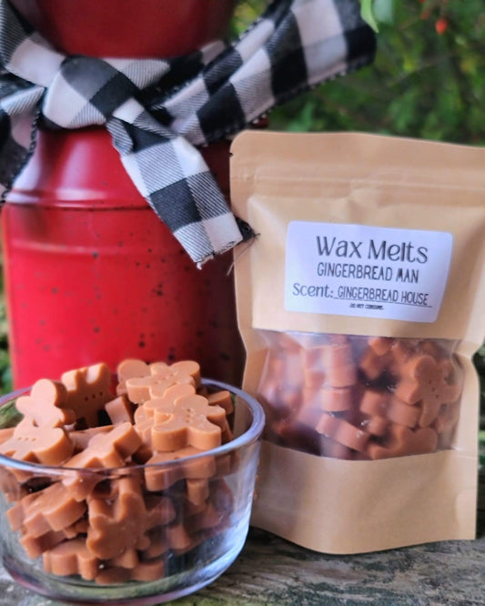 Gingerbread Men Wax Melts