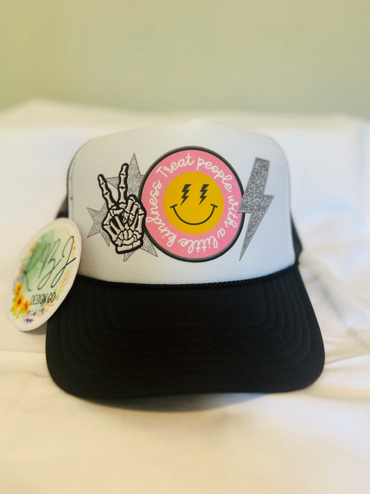 Treat People With A Little Kindness Trucker Hat