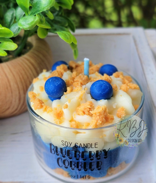 Blueberry Cobbler Soy Candle 5oz